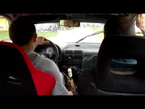 Kisszállás autós ügyességi. Sándor Béla Toyota Starlet 1,3     2. Mért kör