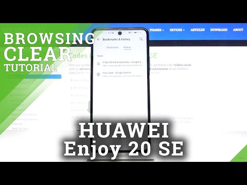 How to Remove Browsing History in HUAWEI Enjoy 20 SE – Find Clear Browser Options
