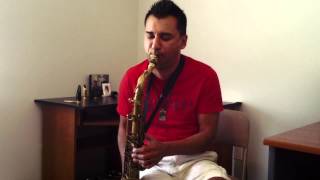 Anibal Rojas  Plays the Maestra Marble 10 Tip Tenor Saxophone Mouthpiece