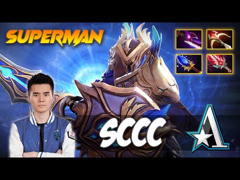 SCCC SUPERMAN SVEN - Dota 2 Pro Gameplay [Watch & Learn]