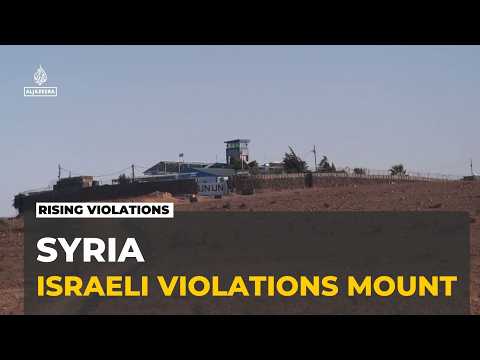 Israel steps up raids in southern Syria: Monitor records 267 Israeli violations in August