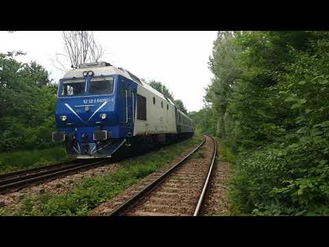 Jimmy 981 urcă dealul de la Bârnova cu trenul R 6406