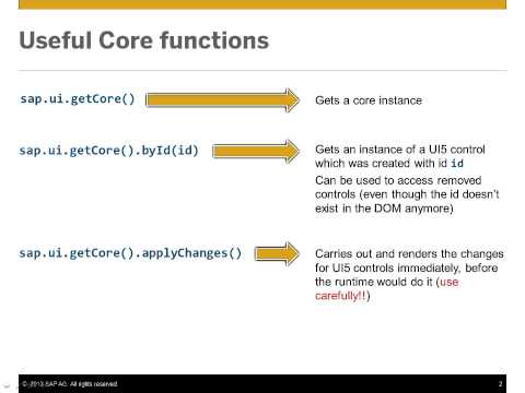 Introduction to UI5 - Basic Applications 2