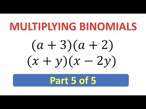 BI05 Multiplying Binomials - Vertical Form