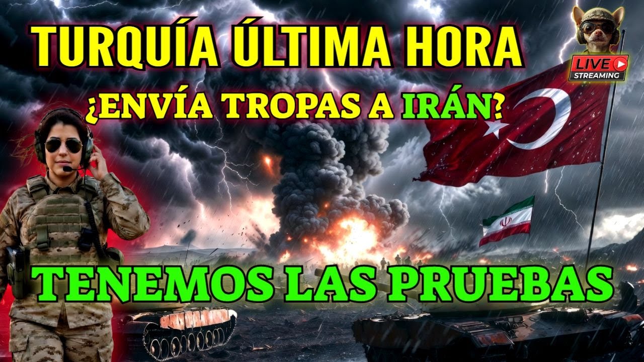 URGENTE TURQUÍA DEJA EN SHOCK A EEUU E ISRAEL Y ENTRA EN IRÁN 🔴ÚLTIMA HORA JRENTRECOMILLAS