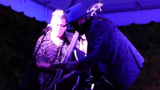 Rumble & Twang Fishnet Stockings Jimmy Vivino Lee Rocker Anton Fig Black Potatoe Festival