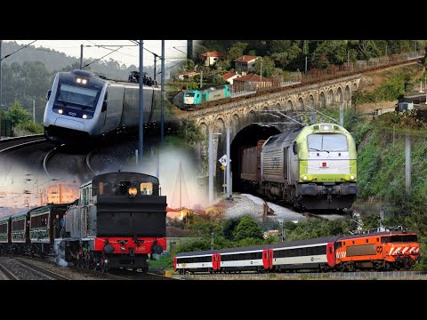 Trains in Northern Portugal