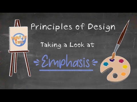 Art Education - Principles of Design - Emphasis - Getting Back to the Basics - Art Lesson