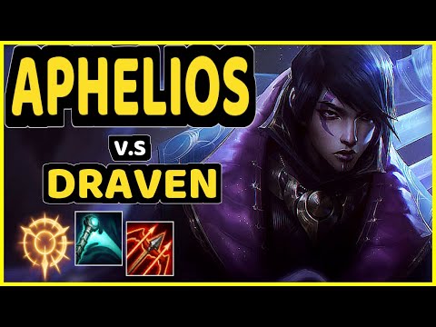 HOLYPHOENIX (APHELIOS) vs DRAVEN - BOTTOM ADC GAMEPLAY - EUW Ranked GRANDMASTER