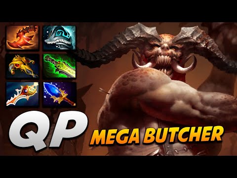 QP Pudge Mega Butcher - Dota 2 Pro Gameplay [Watch & Learn]