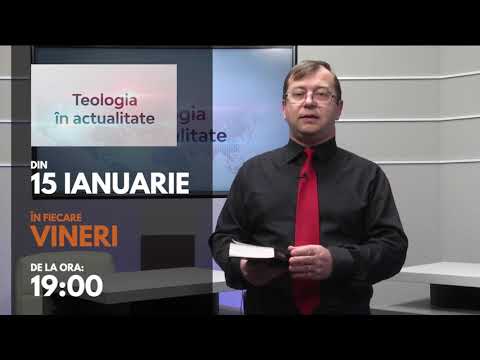 Promo | Teologia in actualitate | Daniel Fodorean | Credo tv