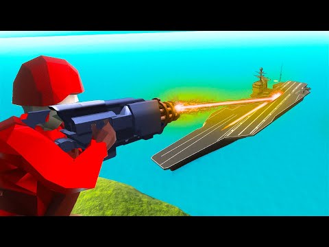 I Found the BEST WAYS To INVADE and DESTROY THE AIRCRAFT CARRIER In Ravenfield