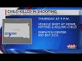 Authorities: Child killed in Pine Ridge shooting