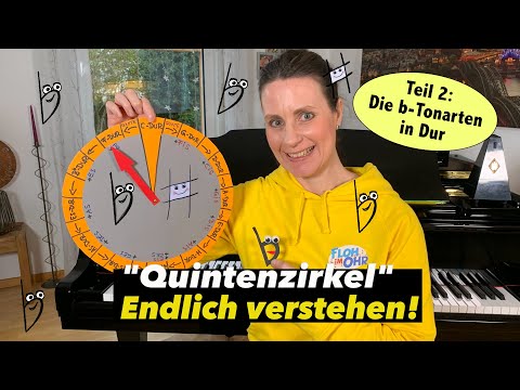 Quintenzirkel leicht erklärt | b - Tonarten | Tipps für Musikunterricht | Floh im Ohr TV