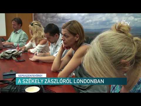 A székely zászlóról Londonban – Erdélyi Magyar Televízió
