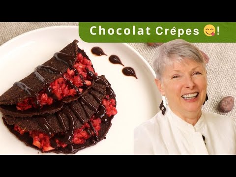 You Won't Believe These Crepes Are This Healthy | Chocolate Mango Recipe