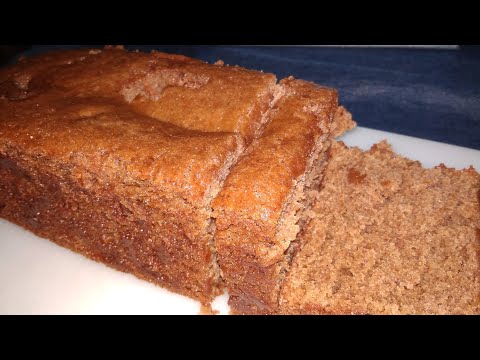 Banana Pound Cake / Eggless Pound Cake.