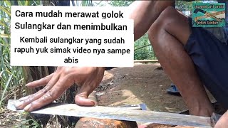 Download lagu Tutorial cara mengasah dan menimbulkan sulangkar yang sudah rapuh || golok sulangkar baduy mp3 Download lagu Tutorial cara mengasah dan menimbulkan sulangkar yang sudah rapuh || golok sulangkar baduy mp3