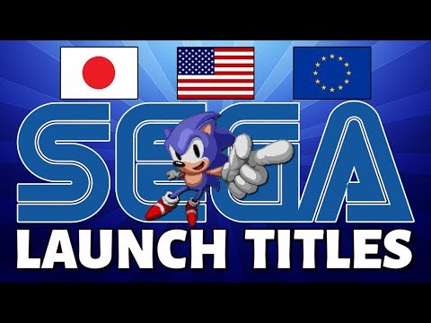 SEGA Launch Titles - All Consoles & Regions Compared