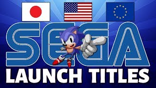 SEGA Launch Titles - All Consoles & Regions Compared