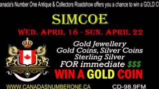Canada&#39;s Number One Antique &amp; Collectors Roadshow Simcoe Ad