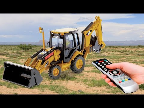 Drive JCB By TV Remote (Remote control car) (JCB remote control) Video