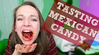 TASTING MEXICAN CANDY