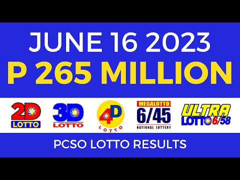 Lotto Result Today 9pm June 16 2023 [Complete Details]