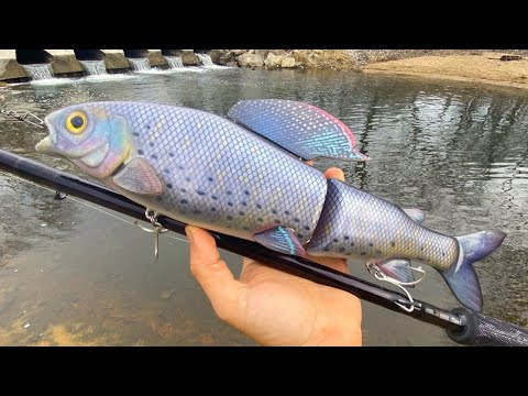 Making a Massive Grayling SwimBait