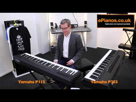 Yamaha P115 v P255 Comparison - What piano should I buy?