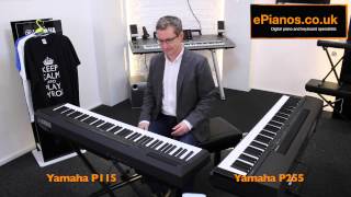 Yamaha P115 v P255 Comparison – What piano should I buy?