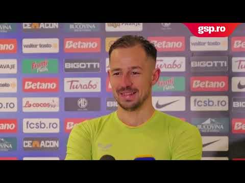 FCSB - Csikszereda 1-0 » Eduard Pap: „E a doua oară când apăr penalty-ul lui Tănase! Știam unde dă”