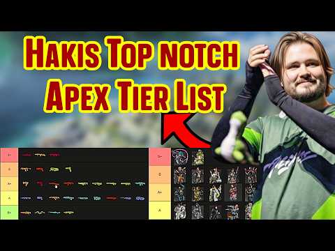 Alliance Hakis's Top-notch Gun and Legends Tier List for Apex Season 28