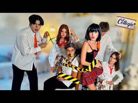 I MIEI AMICI SONO DIVENTATI BULLI !! al collegio - Amici vs Nemici - by Charlotte M.