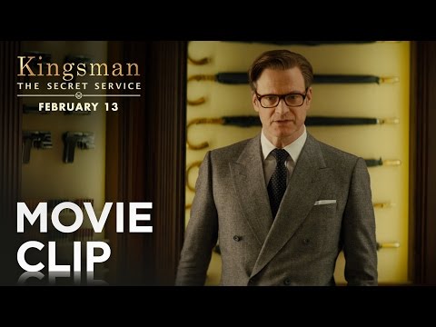 Kingsman: The Secret Service (Clip 'Weapons Cache')