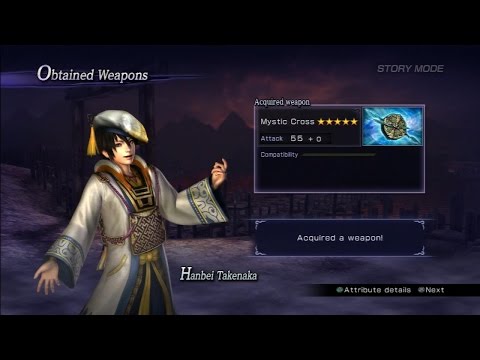 Warriors Orochi 3 Ultimate - Hanbei Takenaka Mystic Weapon Guide