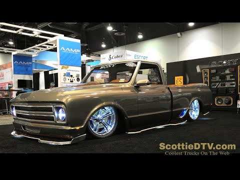 1968 Chevrolet C10 Pickup "C/Tanium"  Street Truck Muscle Truck Custom Truck  2021 SEMA Show