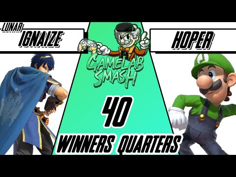 GameLab-Smash #40 Ignaize (Marth) Vs Hoper (Luigi)