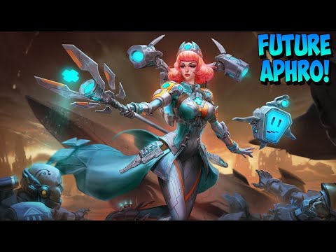 FUTURE MED TECH APHRODITE SKIN WITH AWESOME NEW ANIMATIONS! - Masters Ranked Duel - SMITE