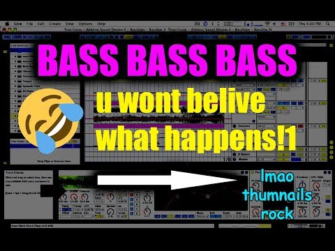 Ableton Live Sound Design - Basslines Part 3