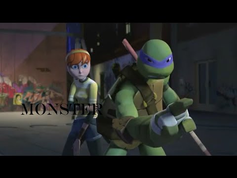 TMNT 2012~Donnie/April~Monster