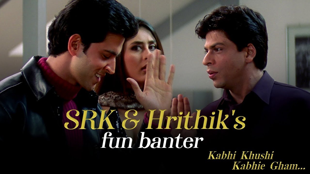 SRK & Hrithik - Chaotic Sibling Energy! | Kabhi Khushi Kabhie Gham | SRK | Hrithik Roshan