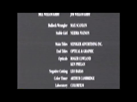 Quigley Down Under (1990) End Credits (Telefutura 2005)