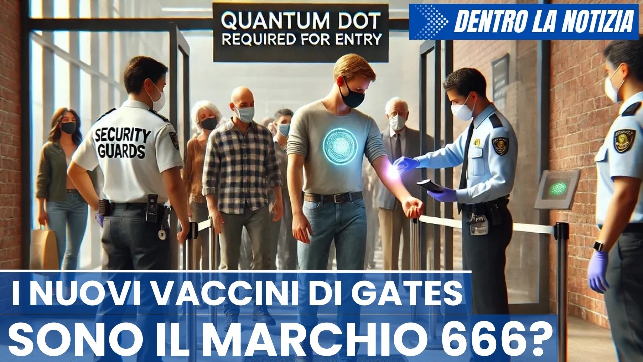 Nuovi cerotti microaghi finanziati da Gates sono il marchio 666 dell'Apocalisse? impianto codice QR!