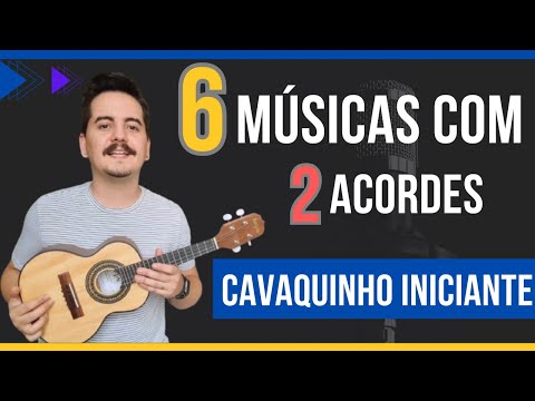 Play 6 songs with just 2 chords on the cavaquinho easily | Raça Negra, Rappa and more