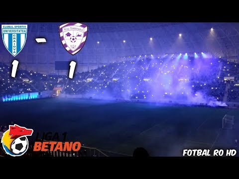 Rezumat CS U Craiova vs. Poli Timisoara (1-1) [HD]