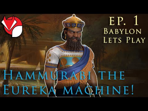 Babylon Is HERE! Let's Get All The Eureka's Episode 1 | Civ 6 Deity Gameplay
