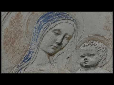 TABERNACOLO 5 MADONNA CON BAMBINO BENEDICENTE Ambiente di Neroccio Bartolomeo de' Landi