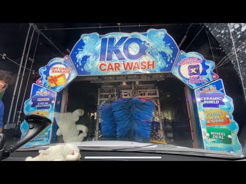 CW 107 Mini Blue Sonny’s Tunnel At The Iko Car Wash / Chevron Gas Station In Davie￼ Fl