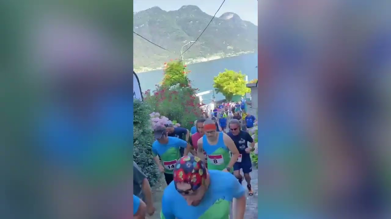 NESSO ROCK RACE, TUTTI DI CORSA IN SALITA DALL’IMBARCADERO: QUESTA LA PARTENZA